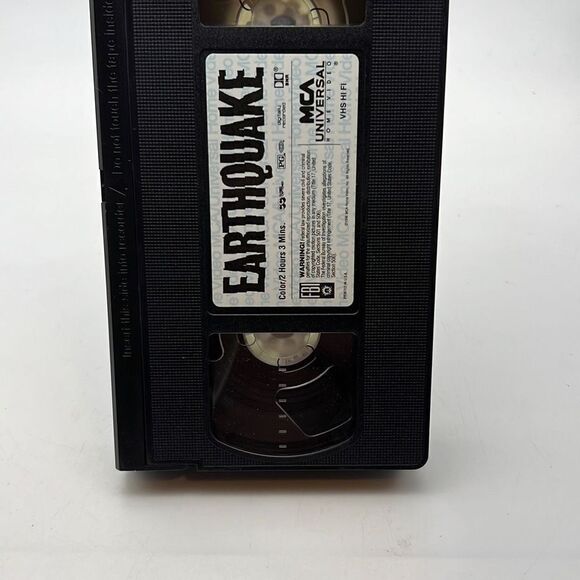 Earthquake‎ (VHS, 1996) Video Tape George Kennedy Lorne Greene - Picture 3 of 3
